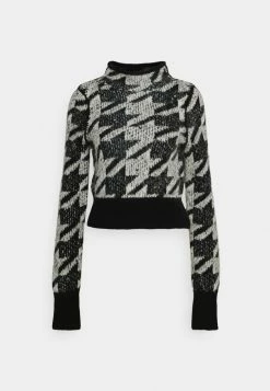 Rag & Bone EDITH MOCK NECK - Jumper - Blackmulti 10 Rag & Bone EDITH MOCK NECK - Jumper - Blackmulti -rag & bone Shop 606d05f31f1c412ebfa5a22e74ceba18