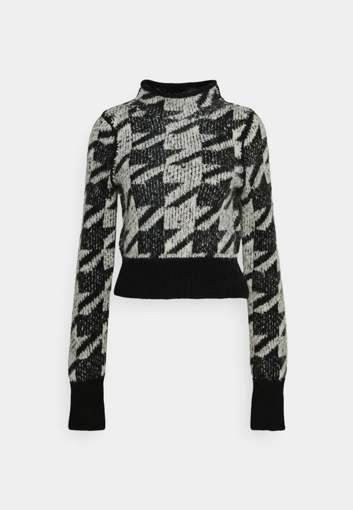 Rag & Bone EDITH MOCK NECK - Jumper - Blackmulti 5 Rag & Bone EDITH MOCK NECK - Jumper - Blackmulti - Image 5