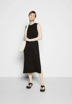 Rag & Bone THE KNIT MUSCLE MIDI DRESS WHITE LABEL - Maxi Dress - Black -rag & bone Shop 617d17b97b3446a5b362d3b613396486