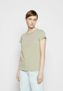 Rag & Bone THE GARMENT TEE LABEL - Basic T-shirt - Grey -rag & bone Shop 62deb55319bd418abbfb33d6b7b48bb7
