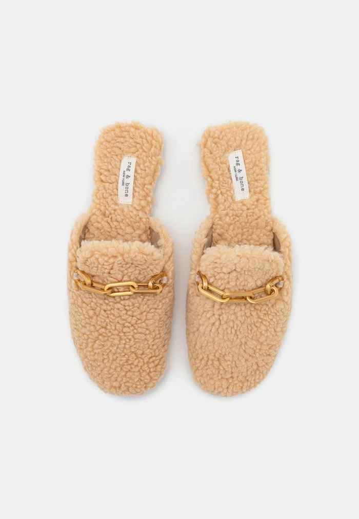 ESSEX SLIDE - Slippers - camel Rag & Bone ESSEX SLIDE - Slippers - Camel -rag & bone Shop 62ecc9947f594ccba3c5bb15ba5fd46a