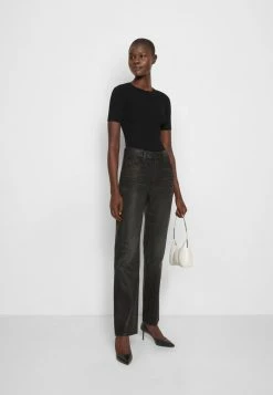 Rag & Bone ALEX HIGH-RISE - Straight Leg Jeans - Worn Black 4 Rag & Bone ALEX HIGH-RISE - Straight Leg Jeans - Worn Black -rag & bone Shop 632a2f88e02c4e91b395348c9c742510