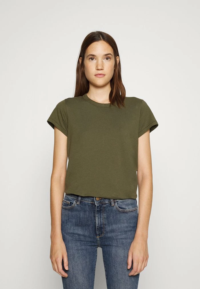 TEE - Basic T-shirt - olive Rag & Bone TEE - Basic T-shirt - Olive -rag & bone Shop 63c2681f6d04441c92afbfcdbd304688