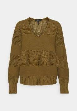 Rag & Bone SWEATER BLACK LABEL - Jumper - Military 3 Rag & Bone SWEATER BLACK LABEL - Jumper - Military -rag & bone Shop 6679b8f1f54b4f8db69f704283250d02