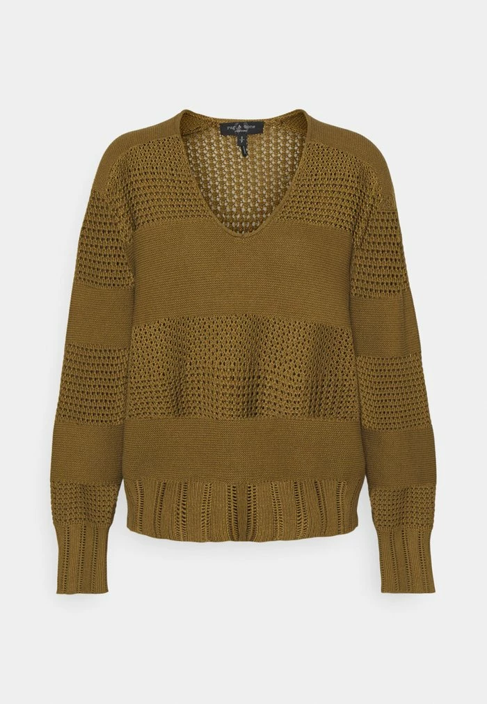 SWEATER BLACK LABEL - Jumper - military Rag & Bone SWEATER BLACK LABEL - Jumper - Military -rag & bone Shop 6679b8f1f54b4f8db69f704283250d02