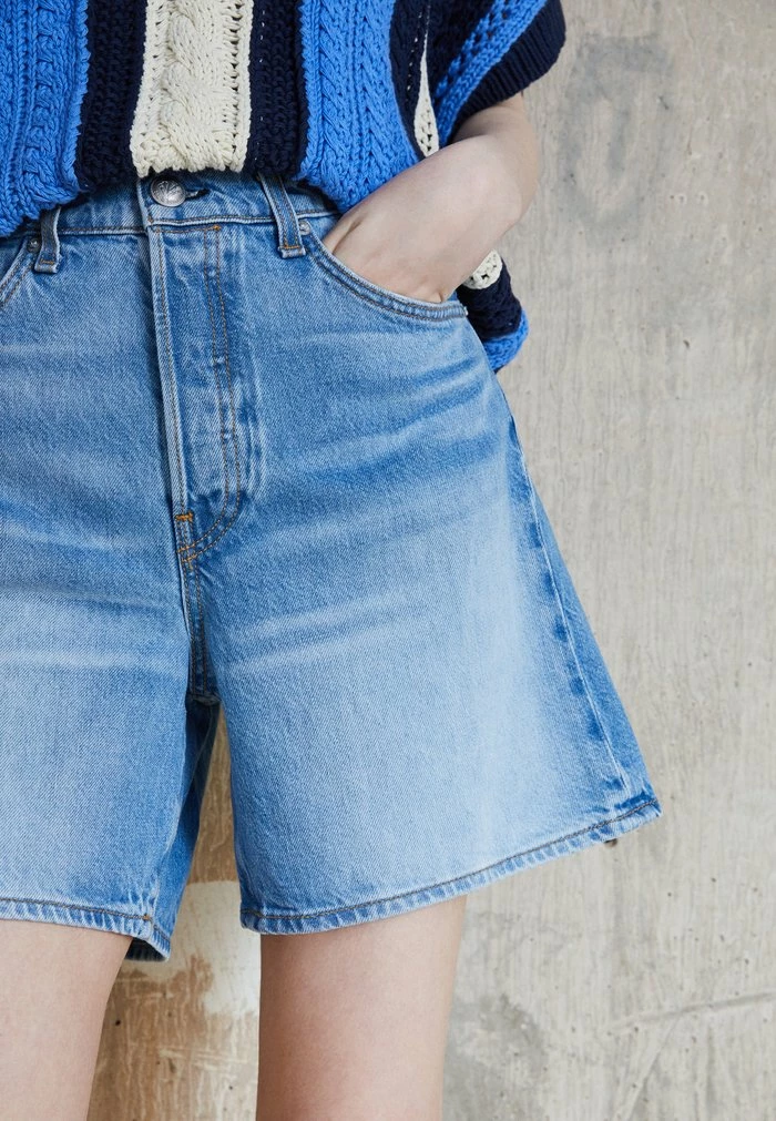 MAYA - Denim shorts - light blue Rag & Bone MAYA - Denim Shorts - Light Blue -rag & bone Shop 68c4c498b6354a818e4647f9d75426db