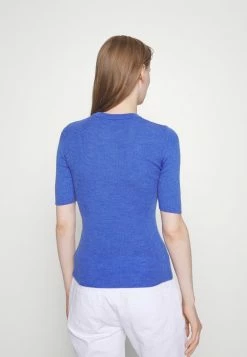 Rag & Bone EMORY SHORT SLEEVE - Basic T-shirt - Blue -rag & bone Shop 6cadb860862c41c18149417b5da68390