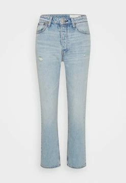 Rag & Bone MAYA HIGH-RISE ANKLE - Slim Fit Jeans - Light Blue -rag & bone Shop 6ccc49c5bad34a00a6e12de4b52662ed