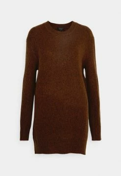 Rag & Bone PIERCE DRESS - Jumper Dress - Brown -rag & bone Shop 6d1fb0266d8c4effb46f533f2b9247a3