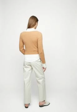 Rag & Bone PIERCE VEE CARDIGAN - Cardigan - Camel -rag & bone Shop 6d8e7d0e92704c3eb4b6acf93a696ae7