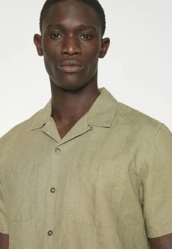 Rag & Bone SNAP FRONT AVERY SHIRT - Shirt - Olive Green -rag & bone Shop 6df9abab61a345f7a173483fbc978a9a