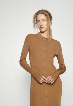 Rag & Bone PACEY BUTTON DOWN DRESS - Jumper Dress - Khaki -rag & bone Shop 7269cc35e0b040b1b2a90cb15d6d6631