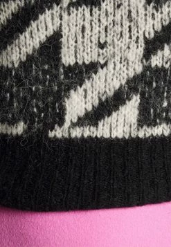 Rag & Bone EDITH MOCK NECK - Jumper - Blackmulti 11 Rag & Bone EDITH MOCK NECK - Jumper - Blackmulti -rag & bone Shop 7394754dc6344f428b17314bda8fda11
