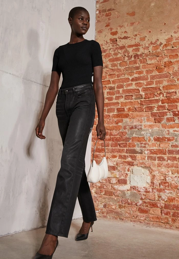 ALEX HIGH-RISE - Straight leg jeans - worn black Rag & Bone ALEX HIGH-RISE - Straight Leg Jeans - Worn Black -rag & bone Shop 73de4b26af6045379eb99a5220f95933