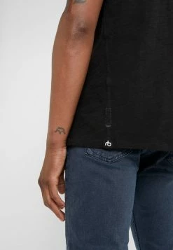 Rag & Bone CLASSIC TEE - Basic T-shirt - Black -rag & bone Shop 74efca4599bd4cc38b4f9a6d25504e88