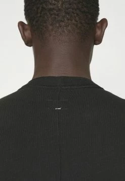 Rag & Bone STANDARD HENLEY - Basic T-shirt - Black -rag & bone Shop 779dba549a5b447889ff11ed514cef0d