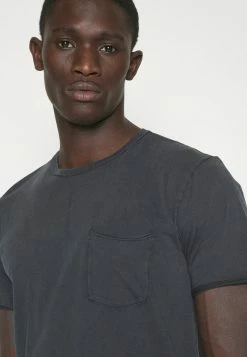 Rag & Bone MILES TEE IN PRINCIPLE - Basic T-shirt - Darkgrey -rag & bone Shop 7a11a50ce389450585e514334342f5c4