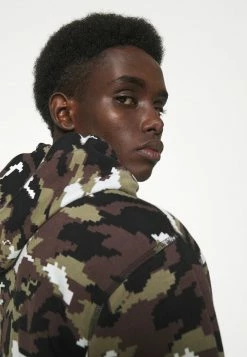 Rag & Bone CITY CAMO HOODIE - Sweatshirt - Armymult -rag & bone Shop 7a6ade357edd455f97dee4015ecff06e