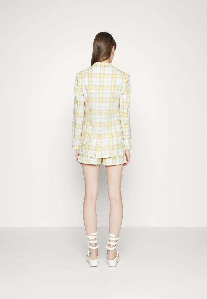 MARGOT PLAID - Short coat - white Rag & Bone MARGOT PLAID - Short Coat - White -rag & bone Shop 7b97c649d6ce4056aa7d80b8a55daea0