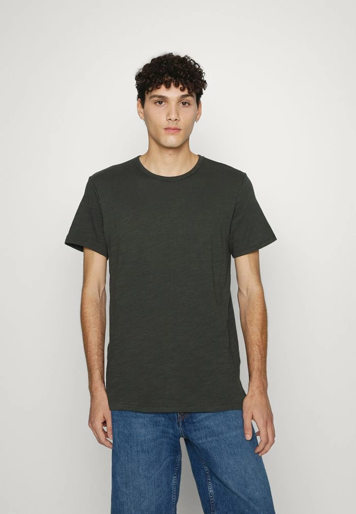 CLASSIC FLAME TEE - Basic T-shirt - darkgrey Rag & Bone CLASSIC FLAME TEE - Basic T-shirt - Darkgrey -rag & bone Shop 7e43ffe00be44d519fa503c609958f3b