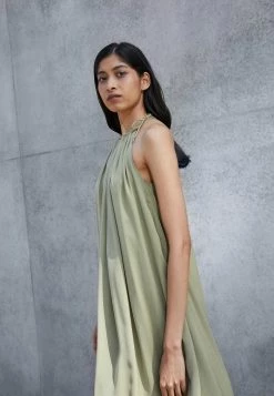 Rag & Bone BAILEY MIDI DRESS - Day Dress - Olive Green -rag & bone Shop 836f5b501d074d4b99df942b1db78e3d