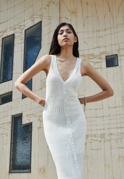 Rag & Bone MAE VEE DRESS - Day Dress - Ivory -rag & bone Shop 855daf0ee3b54d0faa4a4110a0b14abe