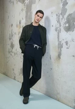 Rag & Bone CLASSIC TEE - Basic T-shirt - Deep Navy