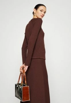 Rag & Bone SKIRT - A-line Skirt - Darkbrown -rag & bone Shop 86b29fb58c394dda977238217c4f3117