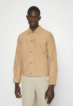 Rag & Bone OWEN JACKET - Leather Jacket - Tan -rag & bone Shop 8ad56eff51e340468b08b46276df02e1