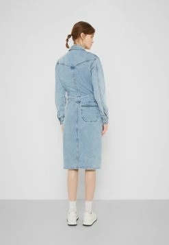 Rag & Bone MIA DRESS - Denim Dress - Clean Lou -rag & bone Shop 8bda27062d164b4984f27b88f82c9335
