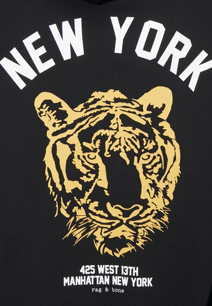 NEW YORK TIGER HOODIE - Sweatshirt - black Rag & Bone NEW YORK TIGER HOODIE - Sweatshirt - Black -rag & bone Shop 8c5e10981455424fab55ca907745dcd6