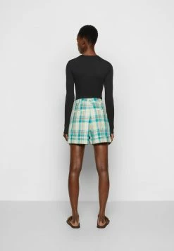 Rag & Bone IVY PLAID SHORT BLACK LABEL - Shorts - Green -rag & bone Shop 8cedbe975b23425db97647e33bfc4d85