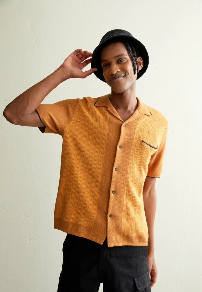 Rag & Bone HERRINGBONE SNAP FRONT AVERY - Shirt - Putty 3 Rag & Bone HERRINGBONE SNAP FRONT AVERY - Shirt - Putty - Image 3