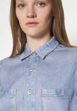 Rag & Bone LIQUID MIRAMAR DRESS - Day Dress - Blue Denim -rag & bone Shop 8ff5d034014a4b9eac8701d9a46c65cb