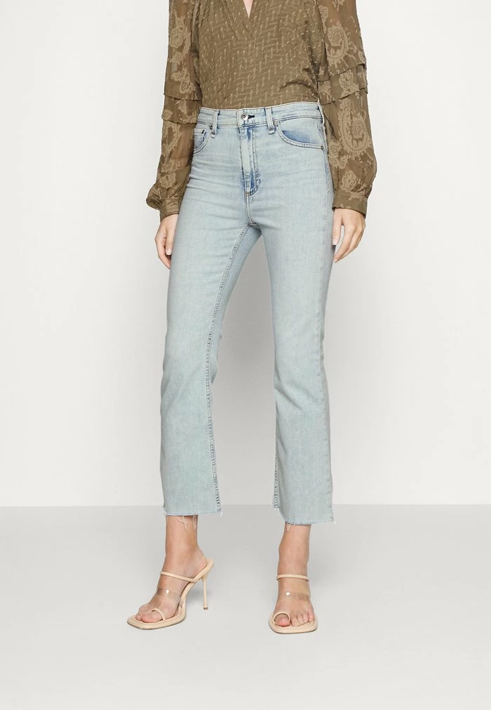 NINA RISE ANKLE FLARE - Slim fit jeans - jade Rag & Bone NINA RISE ANKLE FLARE - Slim Fit Jeans - Jade -rag & bone Shop 90614d4cc30b4567a71af50487895b51