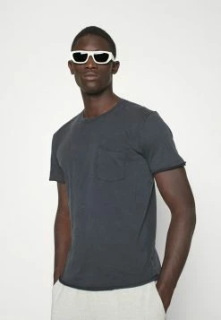 Rag & Bone MILES TEE IN PRINCIPLE - Basic T-shirt - Darkgrey -rag & bone Shop 91fda04bd39a4062b524d6f544d3d54d