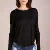 Rag & Bone THE KNIT L/S - Jumper - Black