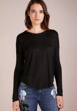 Rag & Bone THE KNIT L/S - Jumper - Black