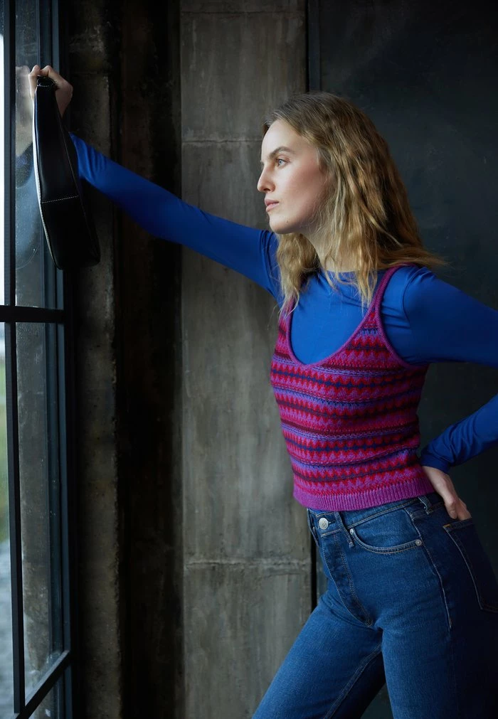 WILLOW FAIRISLE CAMI - Top - purple Rag & Bone WILLOW FAIRISLE CAMI - Top - Purple -rag & bone Shop 93fe160f3a9d4343941ec27f4d409cd4