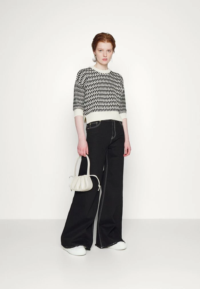 QUINN CREW LABEL - Jumper - black/multi Rag & Bone QUINN CREW LABEL - Jumper - Black/multi -rag & bone Shop 940d92a6ff65432f9b4e2b985335a2af