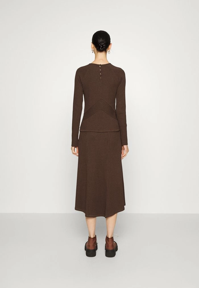 ECHO LONGSLEEVE - Jumper - dark brown Rag & Bone ECHO LONGSLEEVE - Jumper - Dark Brown -rag & bone Shop 95a919d474b04599a0321147647605fc