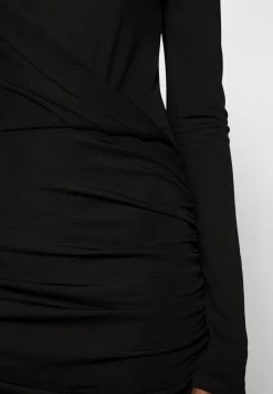 Rag & Bone HOLLY DRAPE MINI DRESS - Day Dress - Black -rag & bone Shop 980c64d89902440ca94e79b64ceb5d48