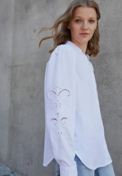 Rag & Bone JADE BLOUSE - Blouse - White -rag & bone Shop 997e45acce3d48609b38c46862e84466