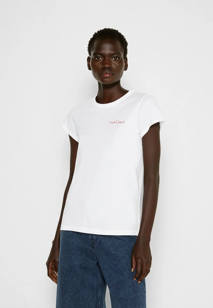 THE LOVE TEE WHITE LABEL - Basic T-shirt - white Rag & Bone THE LOVE TEE WHITE LABEL - Basic T-shirt - White -rag & bone Shop 9b45c507a1dd486683c4db2bef353c3b