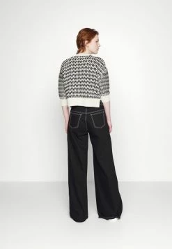 Rag & Bone QUINN CREW LABEL - Jumper - Black/multi 2 Rag & Bone QUINN CREW LABEL - Jumper - Black/multi -rag & bone Shop 9f94900807604c39b83b2125d7f5d3db