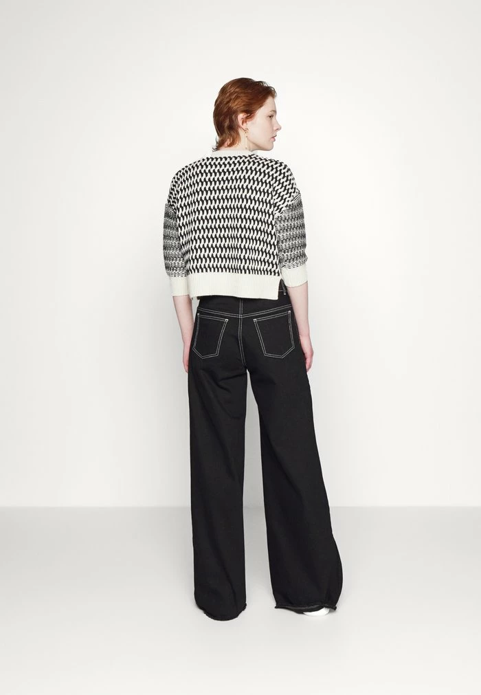 QUINN CREW LABEL - Jumper - black/multi Rag & Bone QUINN CREW LABEL - Jumper - Black/multi -rag & bone Shop 9f94900807604c39b83b2125d7f5d3db