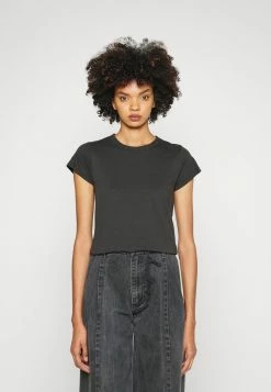 Rag & Bone THE SLUB TEE - Basic T-shirt - Black -rag & bone Shop a167ac64fb1c4f6298c6fd04b4c6da83