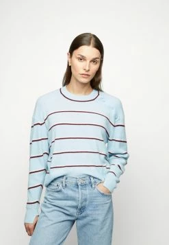 Rag & Bone PIERCE - Jumper - Light Blue -rag & bone Shop a187b0411fde49478ca7197c2c5dd8dd