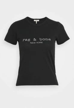 Rag & Bone LOGO BABY TEE - Print T-shirt - Black 5 Rag & Bone LOGO BABY TEE - Print T-shirt - Black -rag & bone Shop a48f31743f1a4001a4ecd565cc596e7d