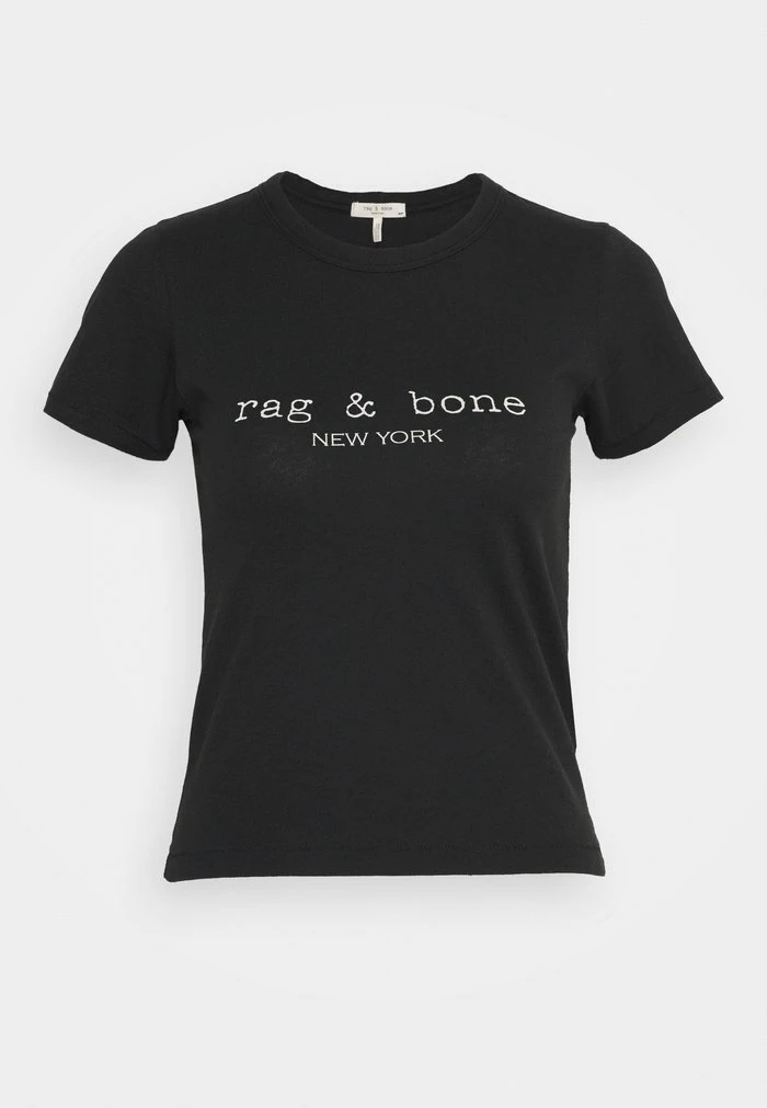 LOGO BABY TEE - Print T-shirt - black Rag & Bone LOGO BABY TEE - Print T-shirt - Black -rag & bone Shop a48f31743f1a4001a4ecd565cc596e7d